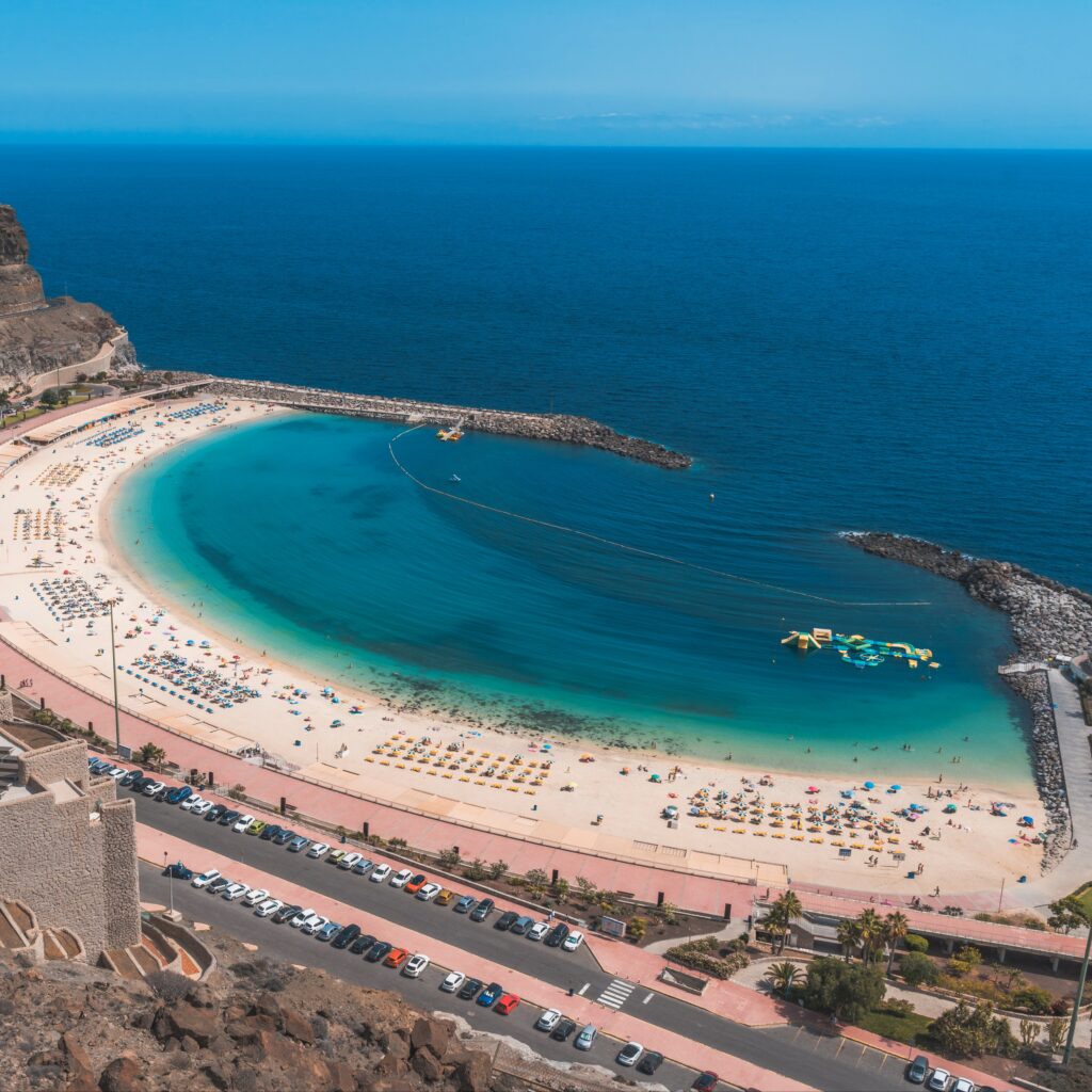 Gran Canaria homokos óceánpart