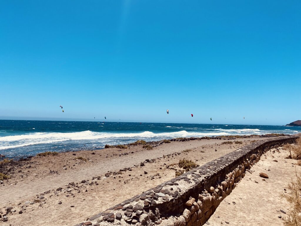 El Medano skysurf
