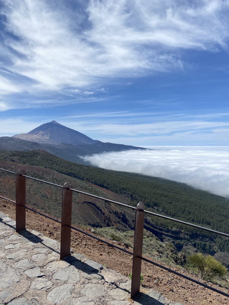 Mirador de Chipeque Teidere kilátással Tenerife