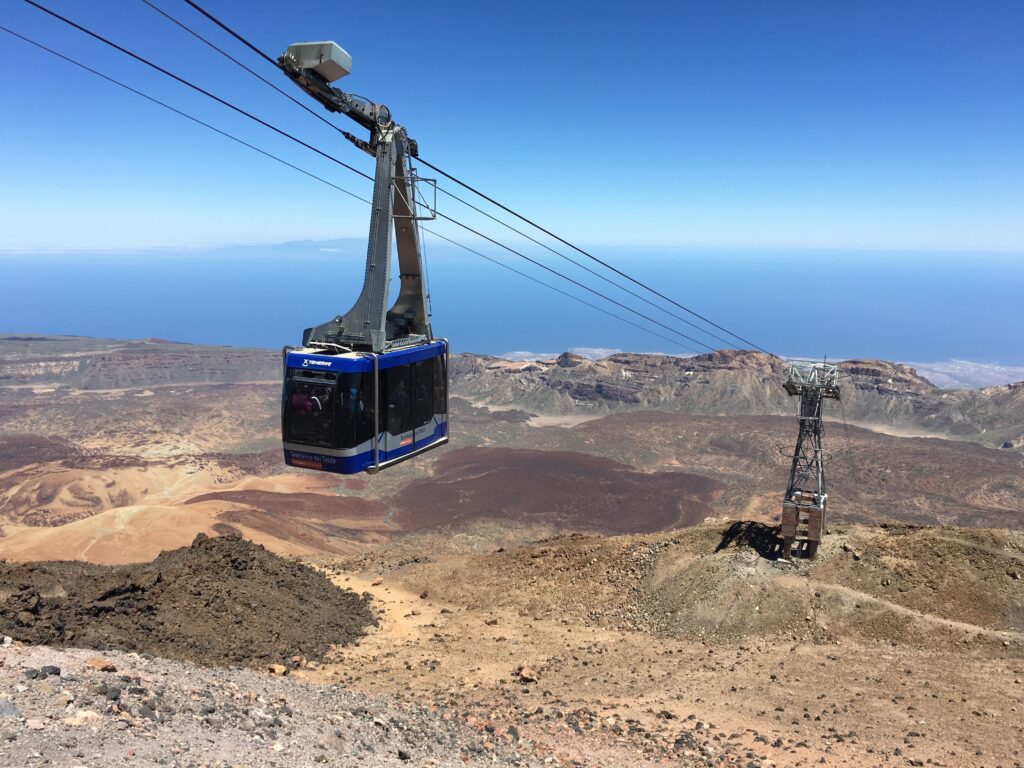 Teide felvonó Tenerife