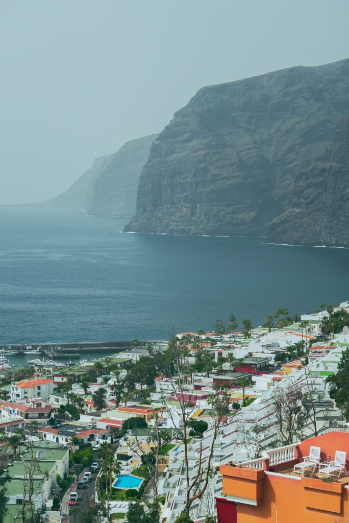 Los Gigantes sziklái Tenerife