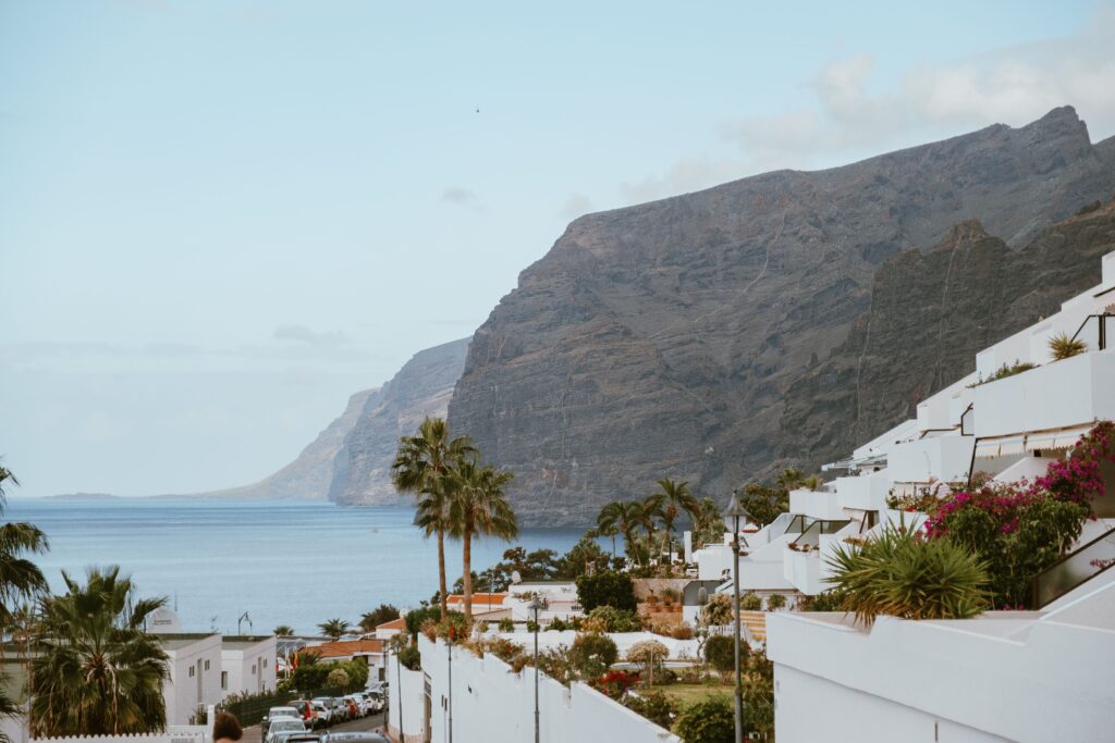 Los Gigantes sziklái Tenerifén