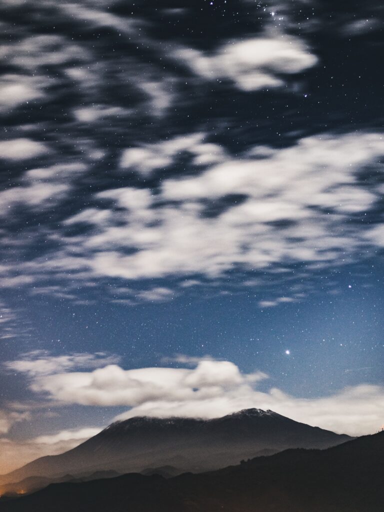 Teide Nemzeti Park Tenerifén éjszaka