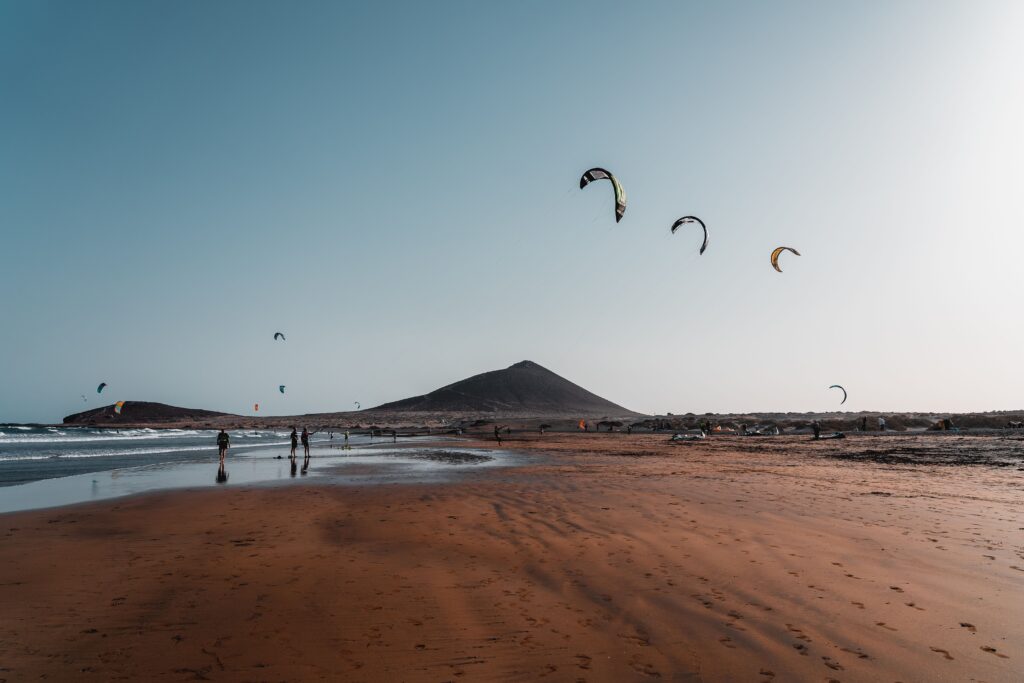 El Medano skysurf
