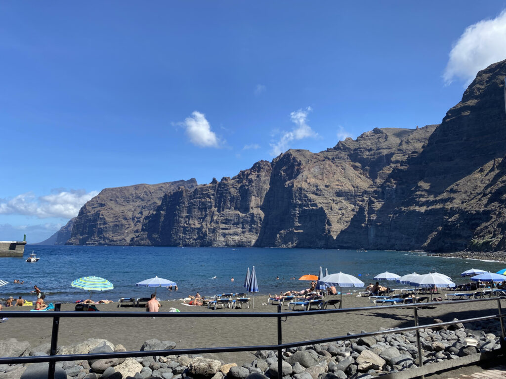 Los Gigantes sziklái Tenerifén